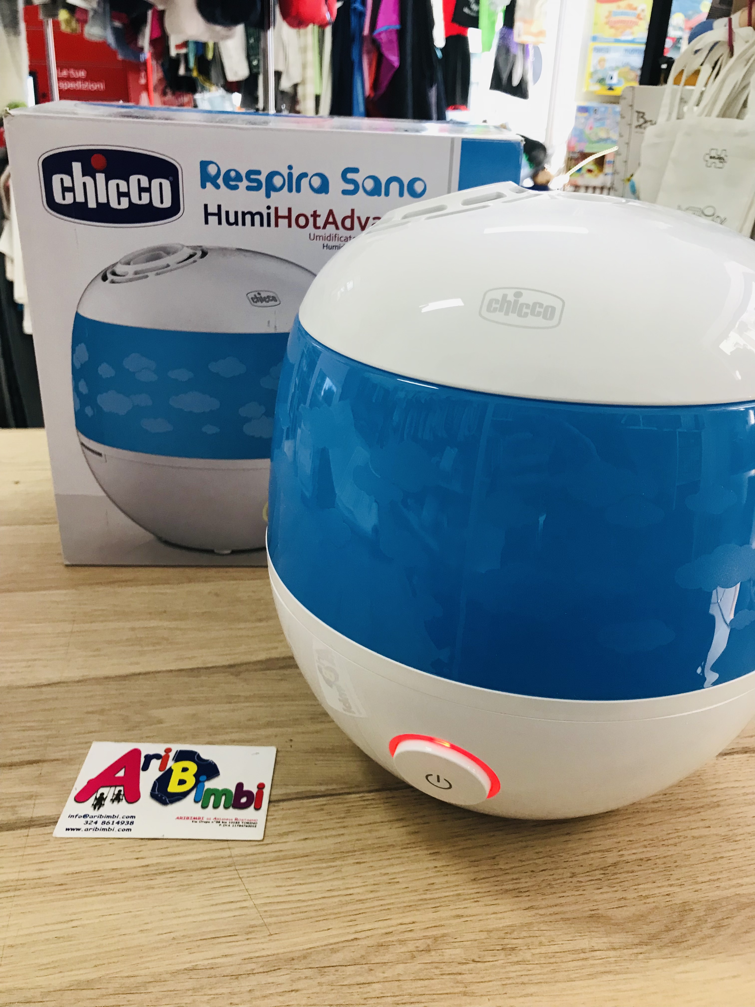 umidificatore chicco respira sano