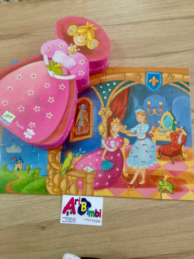 PUZZLE DJECO THE PRINCESS AND THE FROG